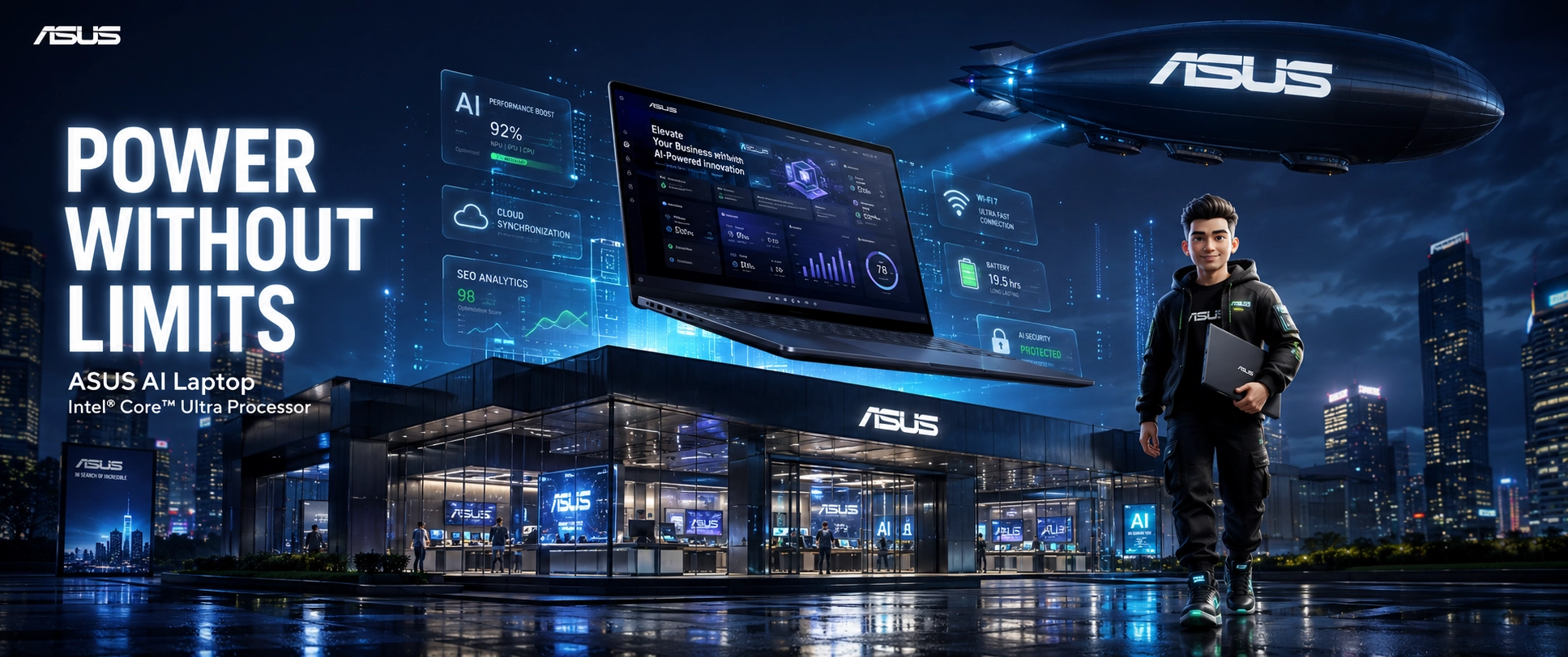 ASUS AI Laptop - Power Without Limits